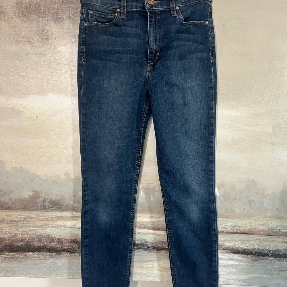 Women’s Dark Blue Stretch Skinny Jeans